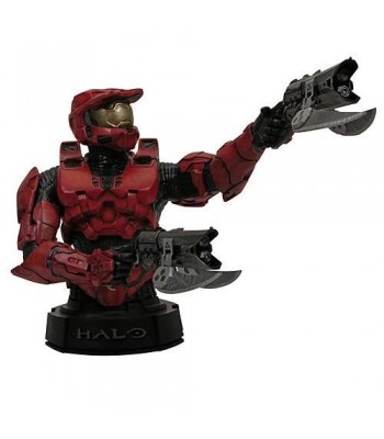 Halo 3 Red Master Chief Mini Bust